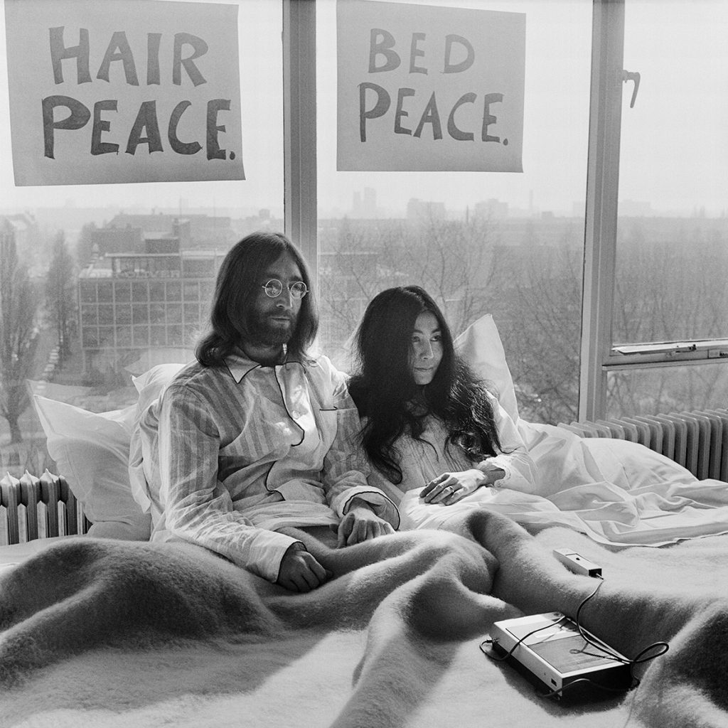 50 jaar Bed-in for Peace met John Lennon en Yoko Ono