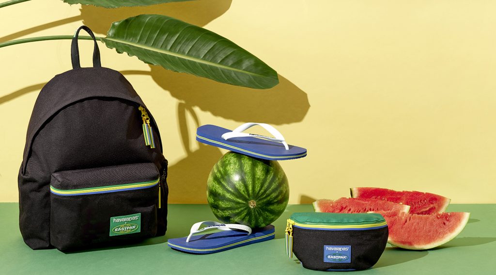 De travel vibes weer krijgen dankzij de Eastpak X Havaianas collectie