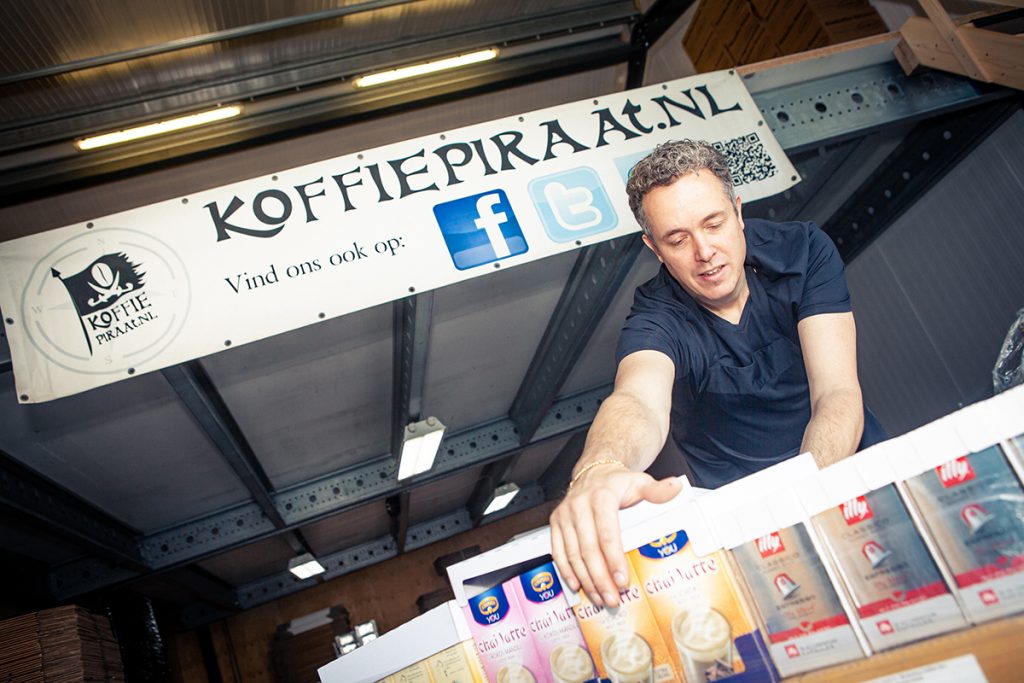 Tip: de koffie driehoek van de Koffiepiraat