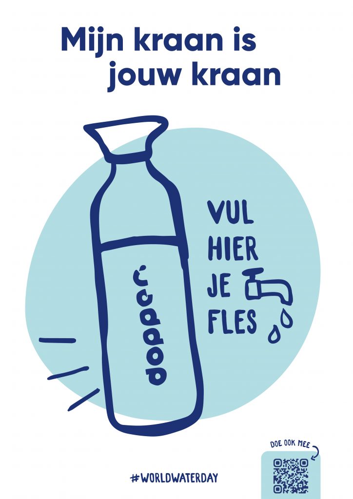 Doe mee met “Mijn kraan is jouw kraan” op World Water Day