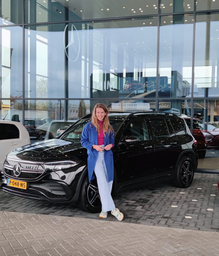 Mercedes EQB met Imke Walenberg