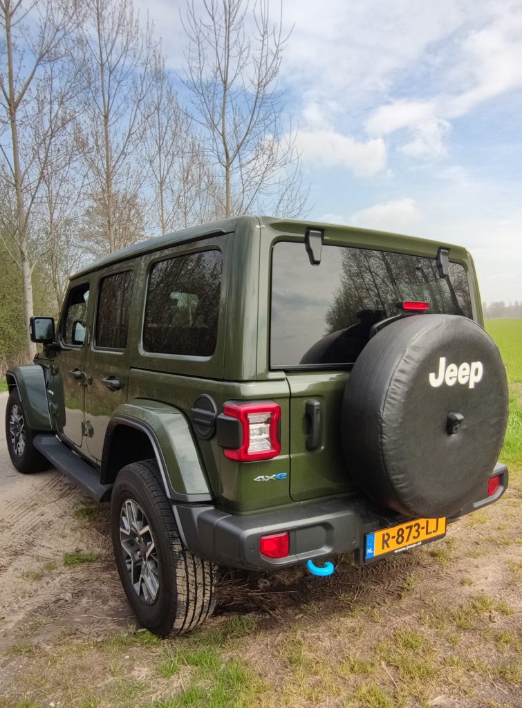 Achterkant Jeep