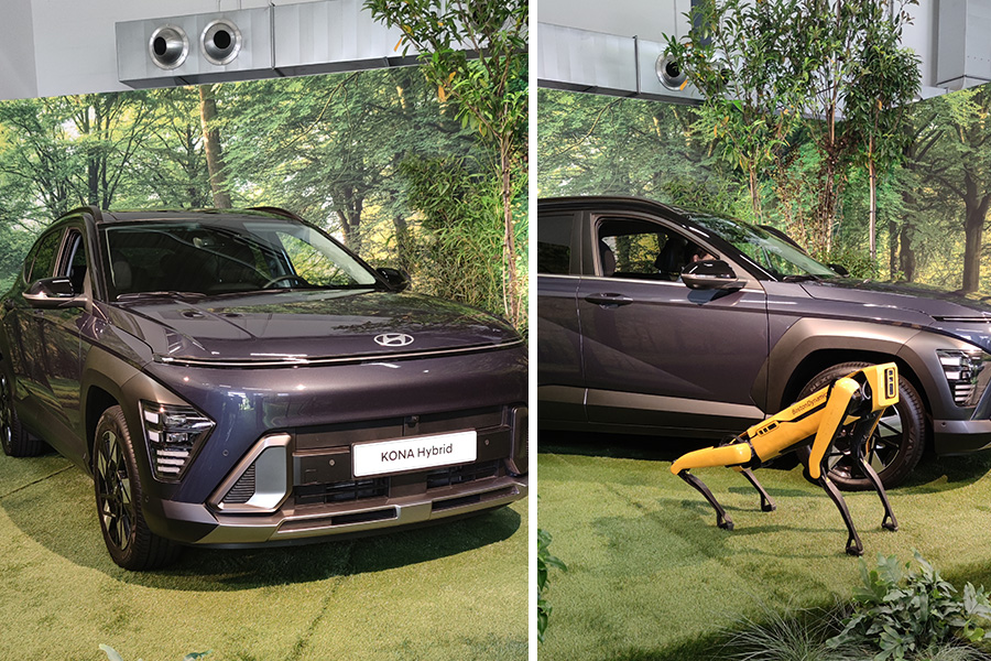 Een Koreaans ontbijt met Spot de Robothond én de nieuwe Hyundai KONA 'on the side'