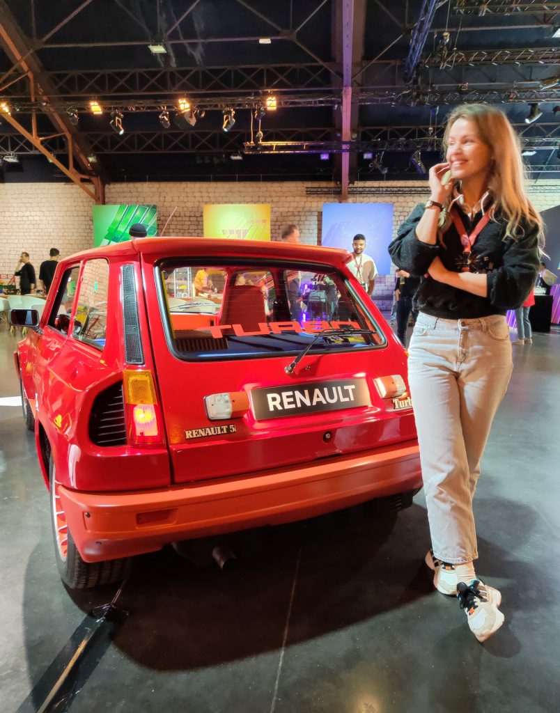 Renault Turbo met Imke