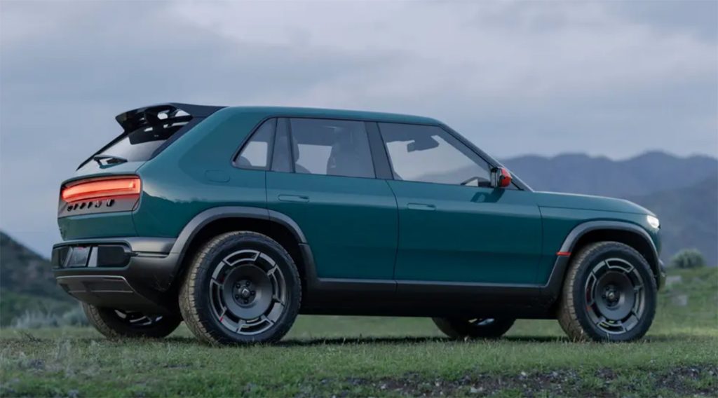 De Rivian R3: een electrische crossover geïnspireerd op Groep B-rallyauto's uit de jaren 80