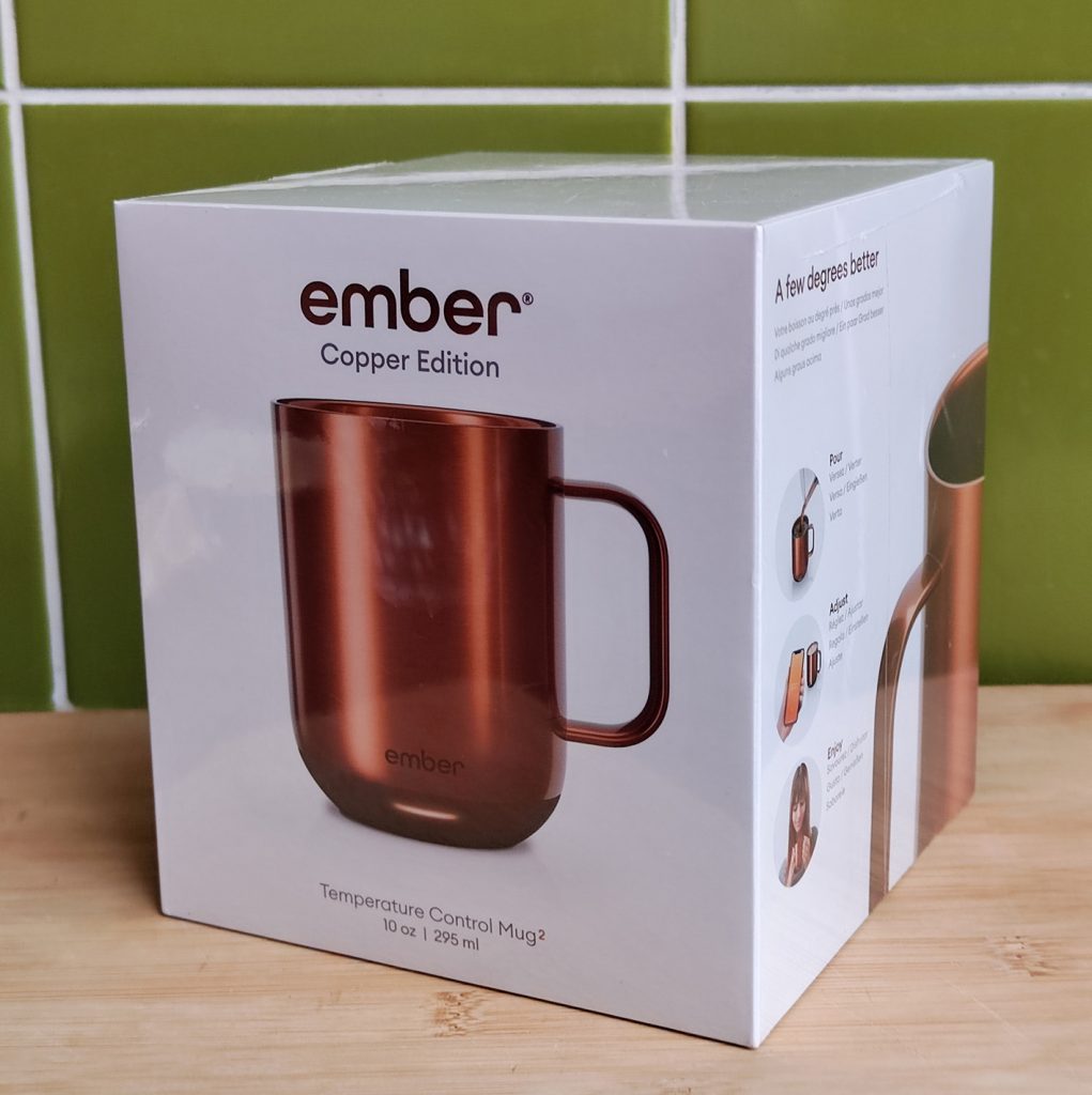 Slim koffie drinken: een review van de Ember Temperature Control Mug