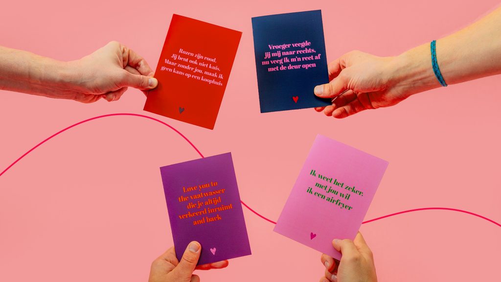 Geen inspiratie voor je Valentijnskaart? Humor helpt
