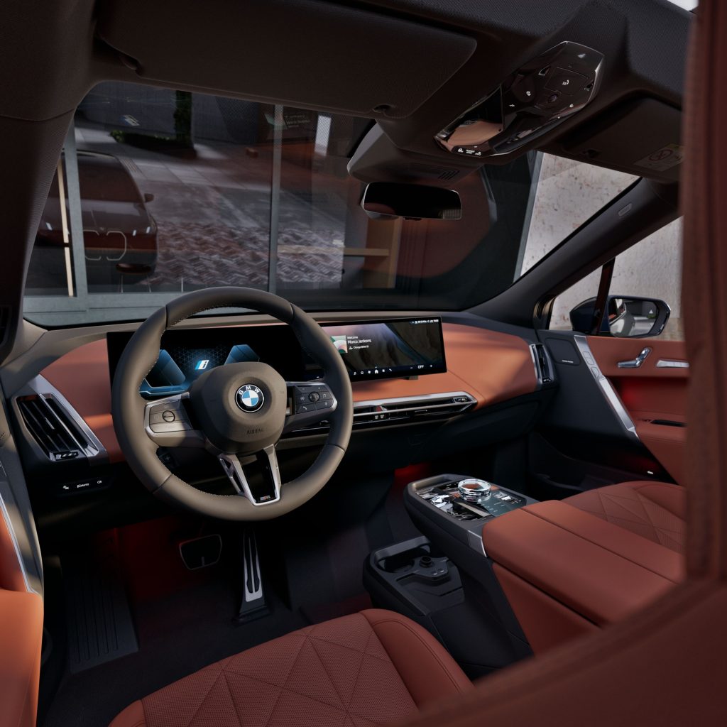 Review BMW iX XDrive60   - Interior