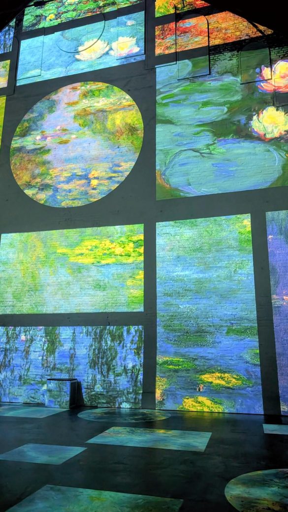 Sinds 19 september schittert bij Fabrique des Lumières de immersieve tentoonstelling 'Monet, Meester van het Impressionisme'.