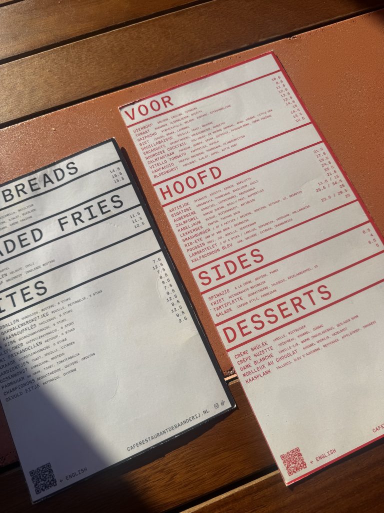 De Baanderij; groot terras, grote porties, grootse service!